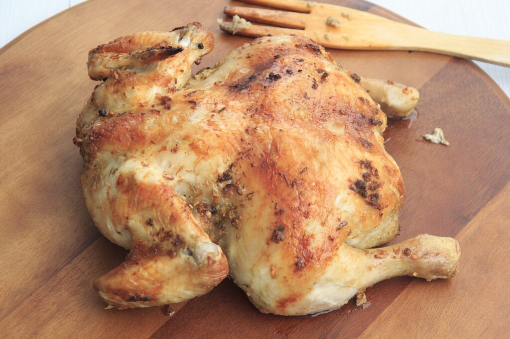 How long can cooked chicken sit out