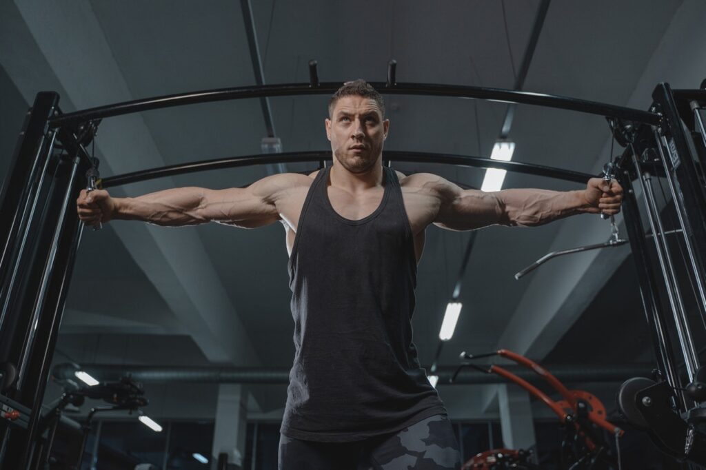 Straight arm pulldown